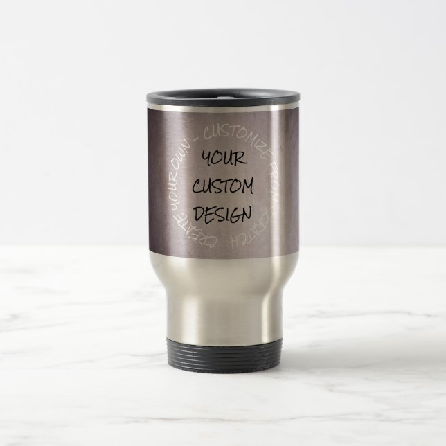 Create Your Own Fully Customised Travel Mug (Center)