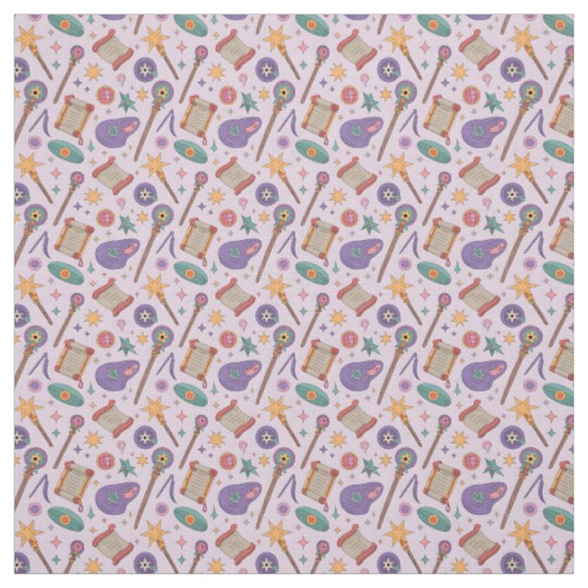 Create Your Own Fun Magic Wands Scrolls Stones Fabric (Swatch)