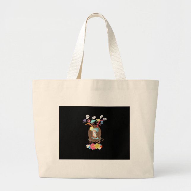 Create Your Own Fun Summer Time Beach Party Ideas Large Tote Bag (Front)