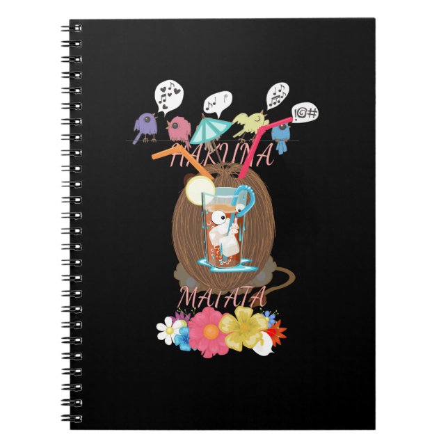 Create Your Own Fun Summer Time Beach Party Ideas Notebook (Front)