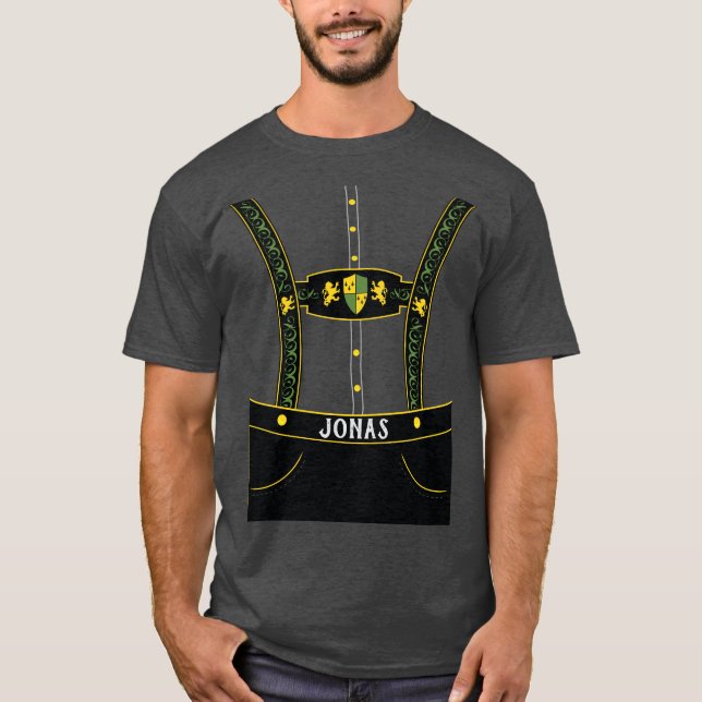Create Your own Funny Lederhosen Oktoberfest T-Shirt (Front)