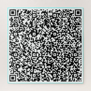 Create Your Own Funny QR Code Puzzle Custom Color