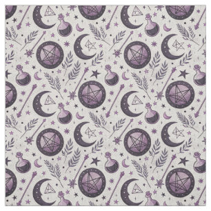 Create Your Own Geometric Purple Moon Magic Fabric