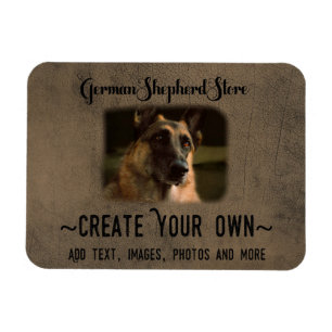 Create Your Own German Shepherd Magnet