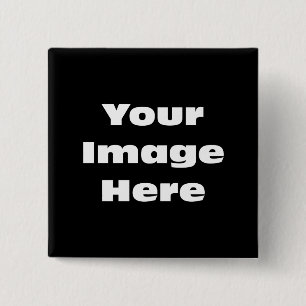 Create Your Own Gift Template 15 Cm Square Badge