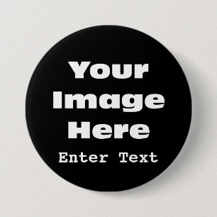 Create Your Own Gift Template 7.5 Cm Round Badge