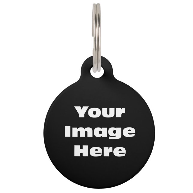 Create Your Own Gift Template Pet Tag (Front)