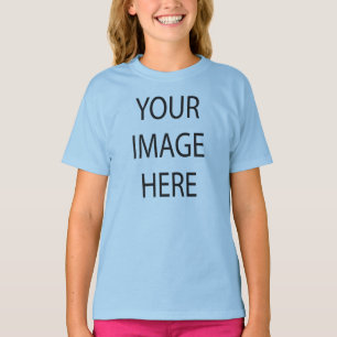 Create Your Own Girl's Ringer T-Shirt
