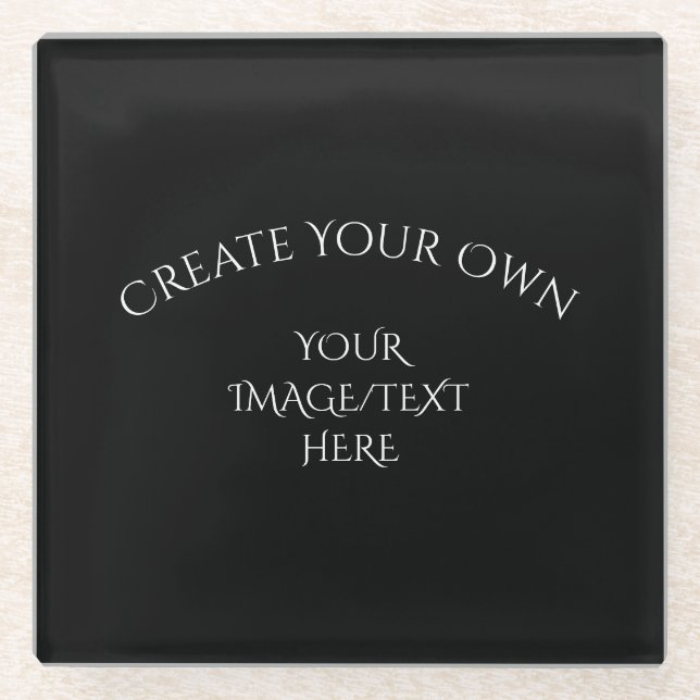 Create Your Own Glass Coaster (Front)
