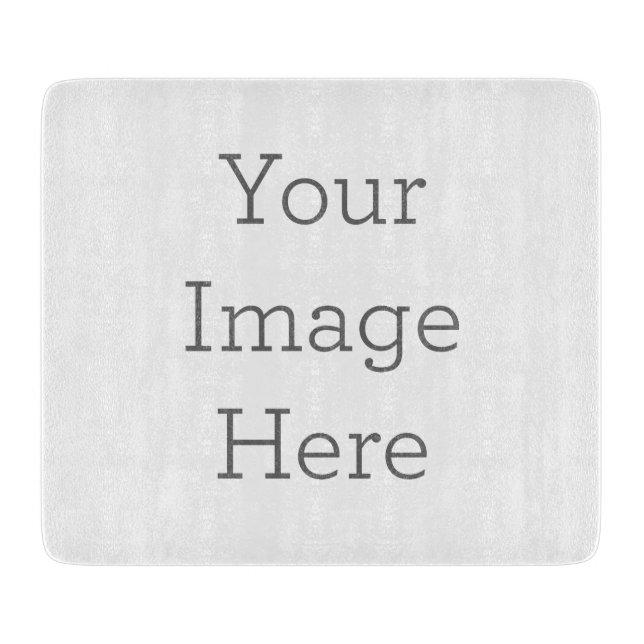 Create Your Own Glass Cutting Board 7.5" x 6.5" (Front)