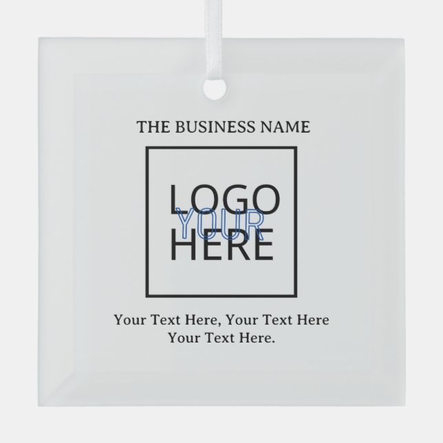 Create your own  glass tree decoration (Front)