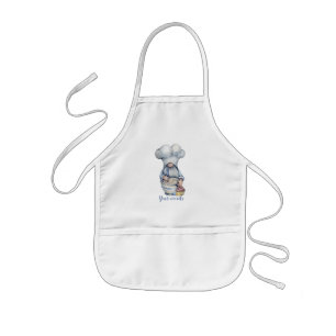 Create Your Own Gnome Baker Cookies & Cupcake Kids Apron