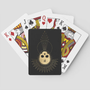 Create Your Own Gold Arcane Hanged Man Tarot Playing Cards
