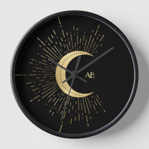 Create Your Own Gold Arcane Moon Tarot Clock