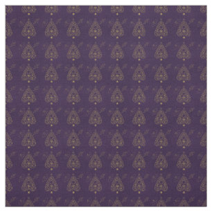 Create Your Own Gold Ouija Planchette Purple Fabric