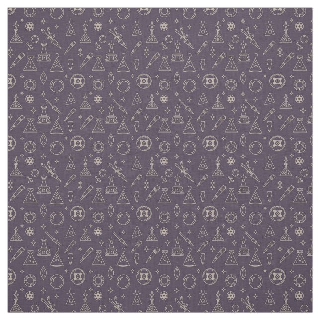 Create Your Own Golden Alchemy Purple Fabric (Swatch)