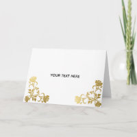 Create Your Own Golden Elegant