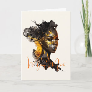 Create Your Own Golden Goddess Card