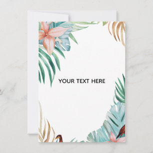 Create Your Own Golden White Elegant Invitation