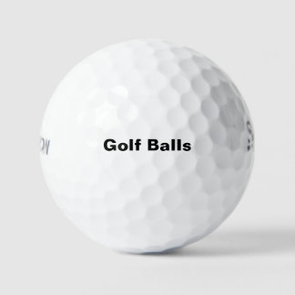 Create Your Own Golf Balls