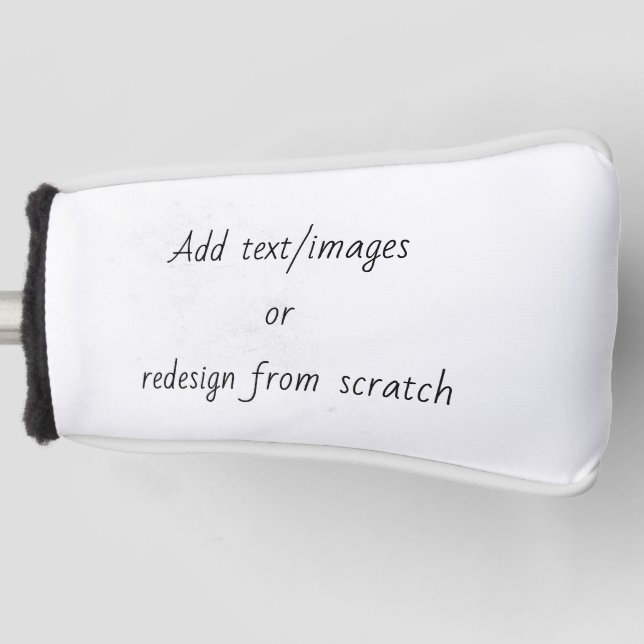 Create Your Own Golf Head Cover (Front)