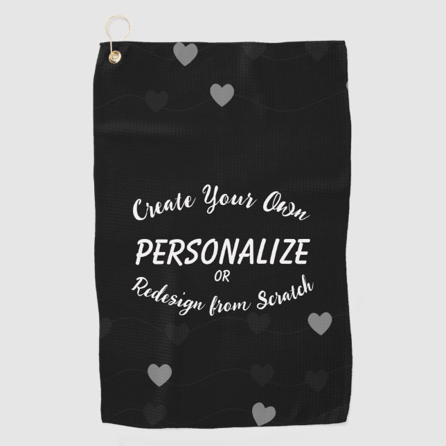 Create Your Own Golf Towel (Front)
