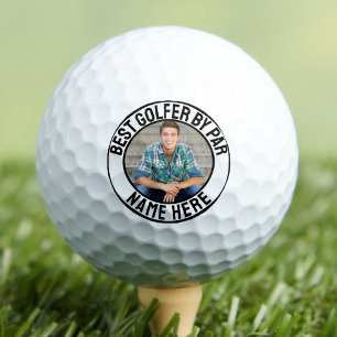 Create your Own Golfer Photo Golf Balls