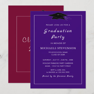 Create Your Own Graduation Invitation Template