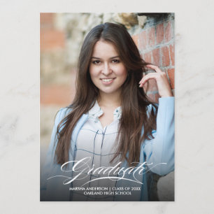 Create Your Own Graduation Photo Invitation