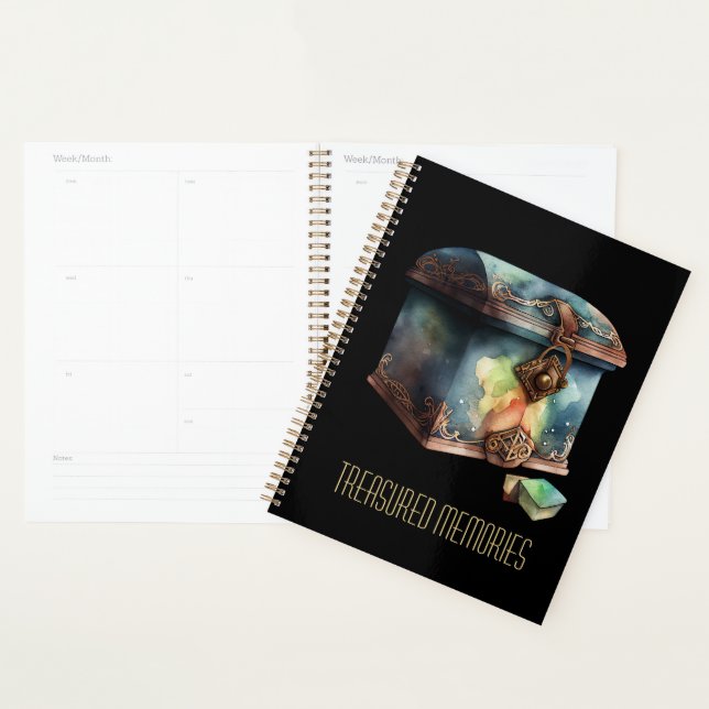 Create Your Own Greatest Treasure Watercolor Planner (Display)