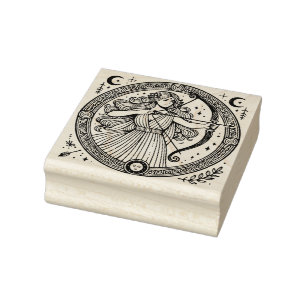 Create Your Own Greek Goddess Artemis Archer Rubber Stamp