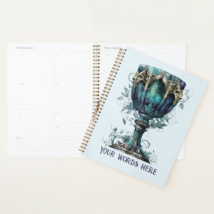 Create Your Own Green Nature Chalice Planner