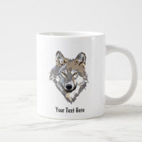 Create Your Own Grey Wolf Speciality Coffee Mug