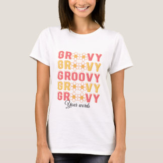 Create Your Own Groovy Daisies T-Shirt