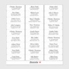 Create your own Guest Name and Address