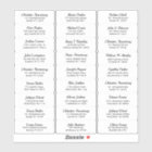 Create your own Guest Name and Address