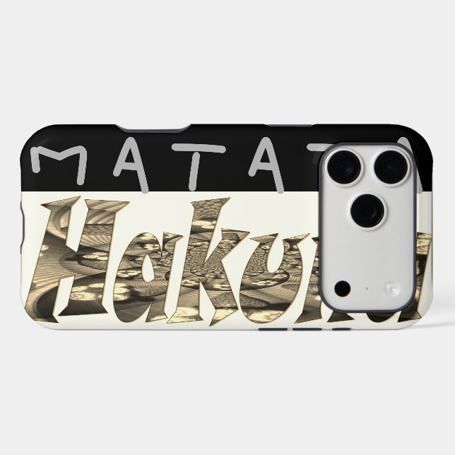 Create Your Own Hakuna matata Customise Product (Back (Horizontal))