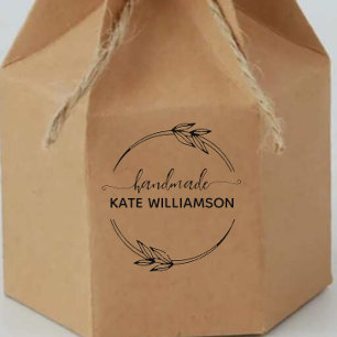 Create Your Own Handmade Name Mini Rubber Stamp