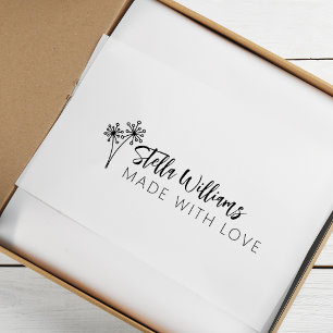 Create Your Own Handmade With Love Self-inking Stamp