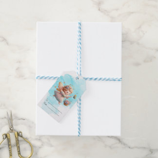 Create Your Own Happy Flowers Angel Gift Tags