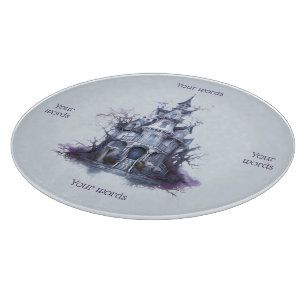 Create Your Own Haunted Castle Cutting Board