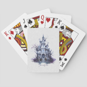 Create Your Own Haunted Castle Playing Cards