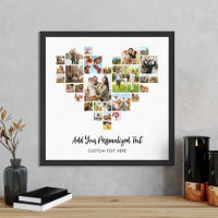 Create Your Own Heart Shaped Photo Collage