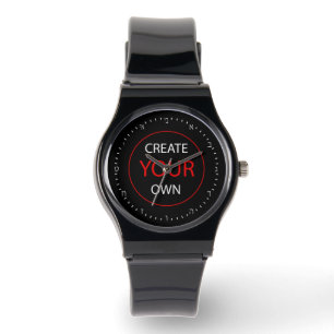 Create Your Own Hebrew Watch, Personalized / Photo Watch