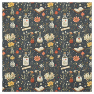 Create Your Own Hedge Witch Wildflower Love Magic Fabric