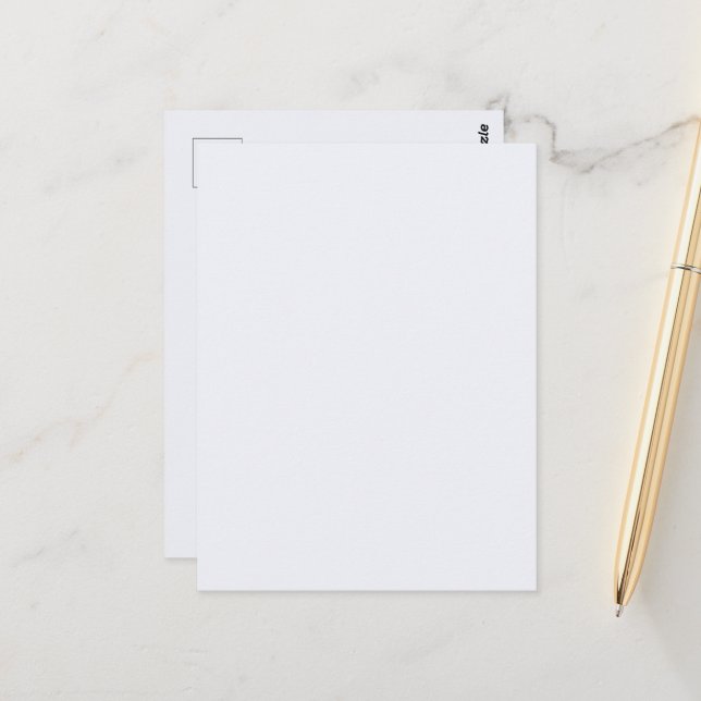Create Your Own High Quality Postcard (Front/Back In Situ)