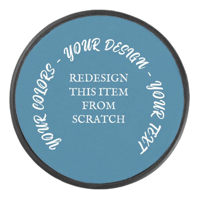 Create Your Own Hockey Puck (Front)