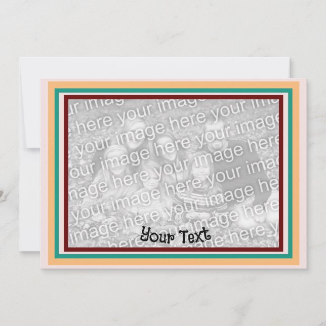 Create Your Own Holiday Christmas Card (Front)