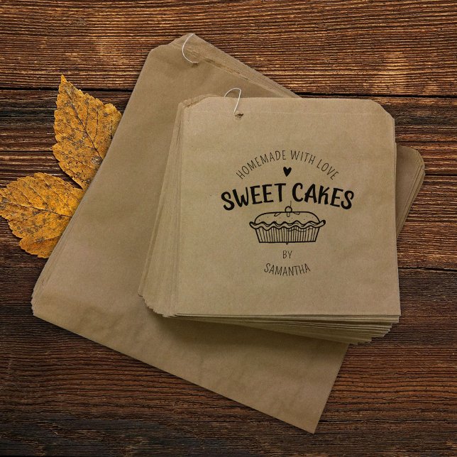 Create Your Own Homemade Sweet Cakes Rubber Stamp (Creator Uploaded)