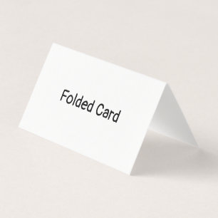 Create Your Own Horizontal Folded Card
